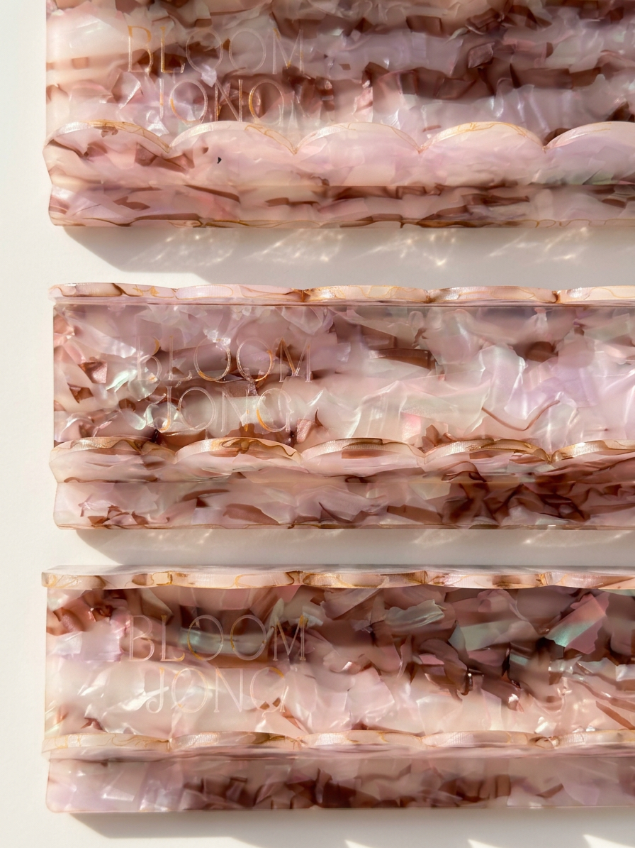 Rosewater Confetti Racks