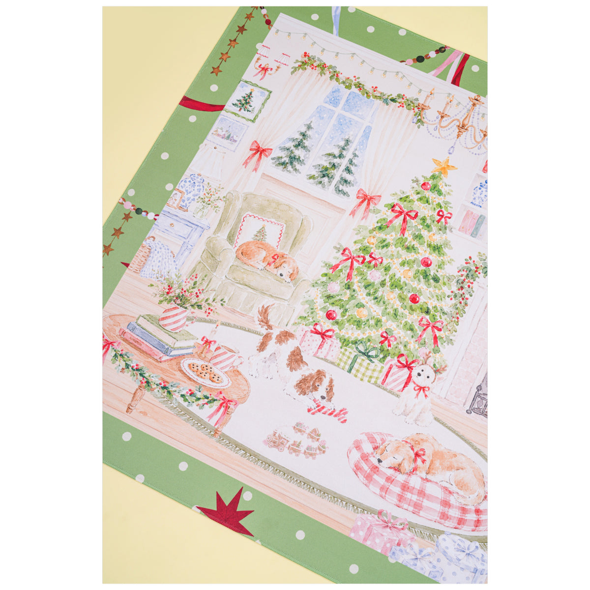 Mahj the Halls Double-Sided Neoprene Mat