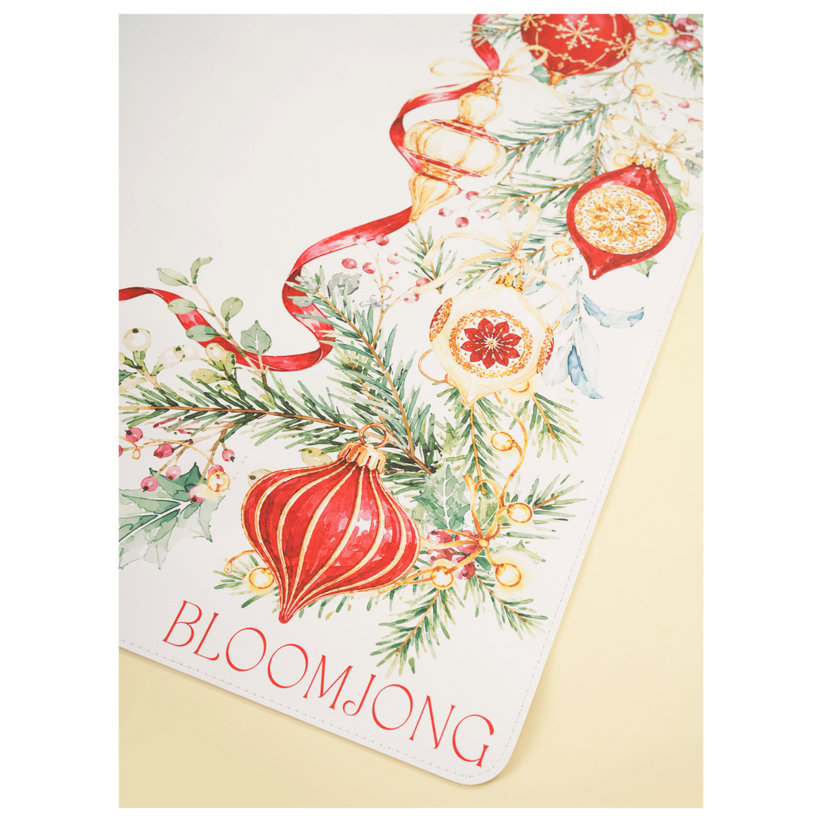 Meet Me at the Nutcracker Double-Sided Leatherette Mat