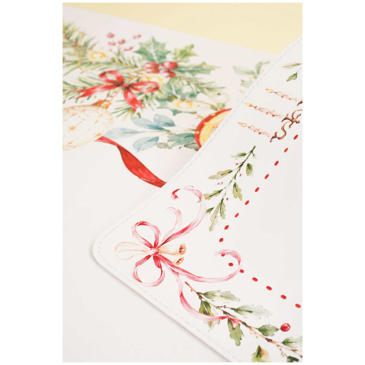Meet Me at the Nutcracker Double-Sided Leatherette Mat
