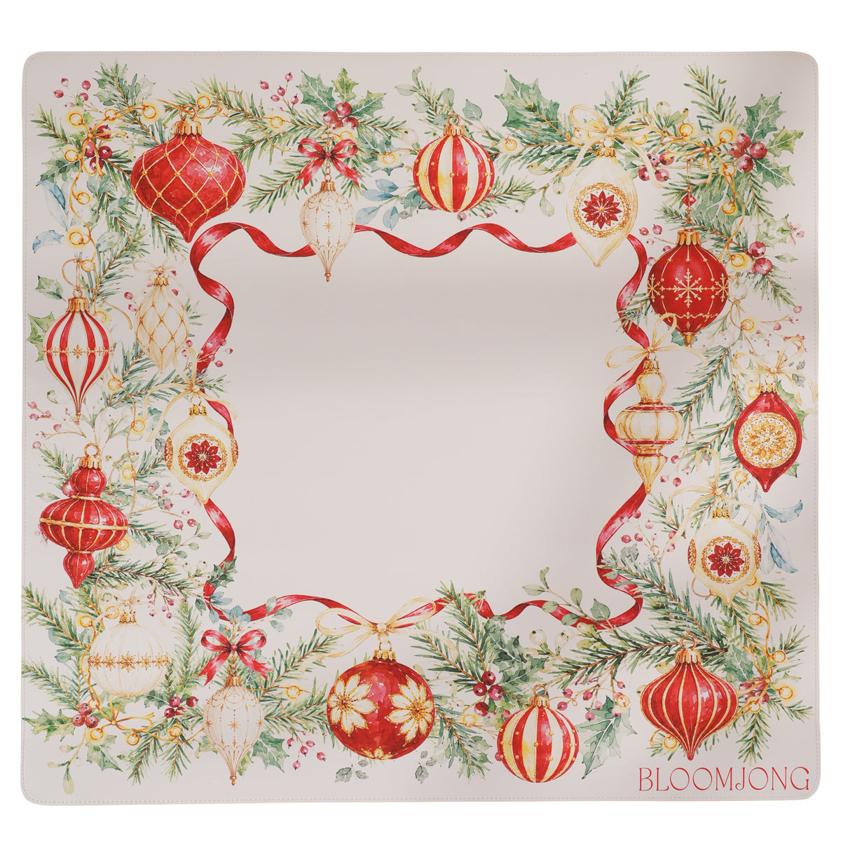 Meet Me at the Nutcracker Double-Sided Leatherette Mat