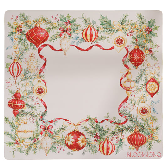 Meet Me at the Nutcracker Double-Sided Leatherette Mat