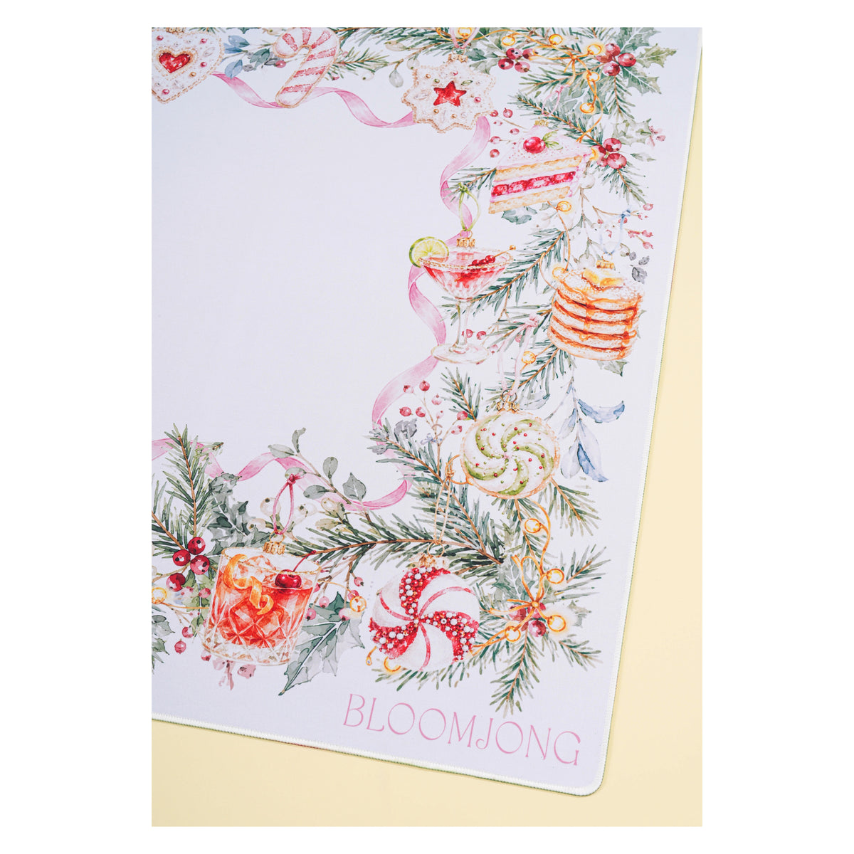 Mahj the Halls Double-Sided Neoprene Mat