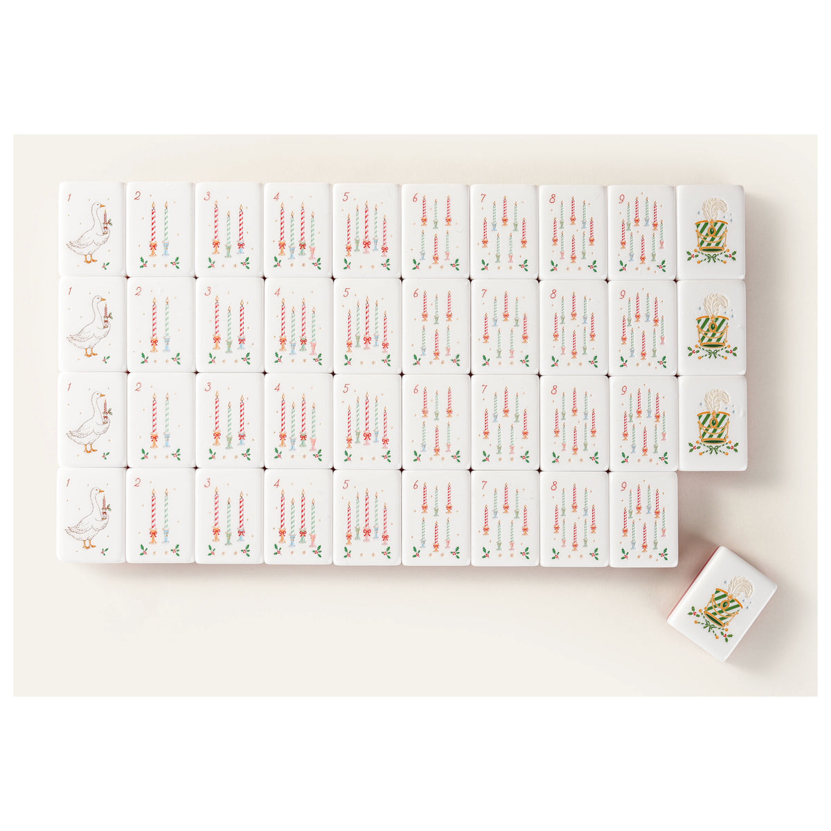 A Very Merry Mahj-Cracker Mahjong Tiles