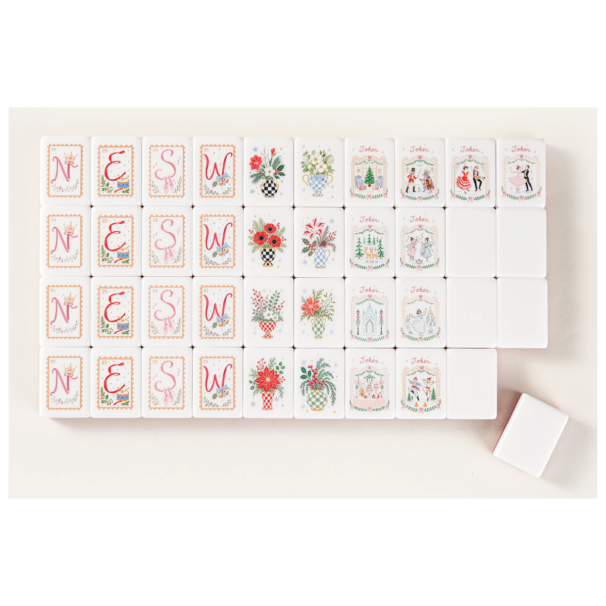 A Very Merry Mahj-Cracker Mahjong Tiles