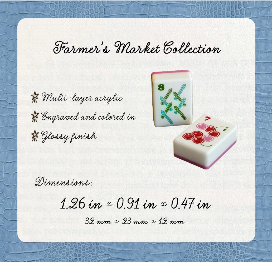 Bloomjong SINGLE TILE sample- Farmers Market