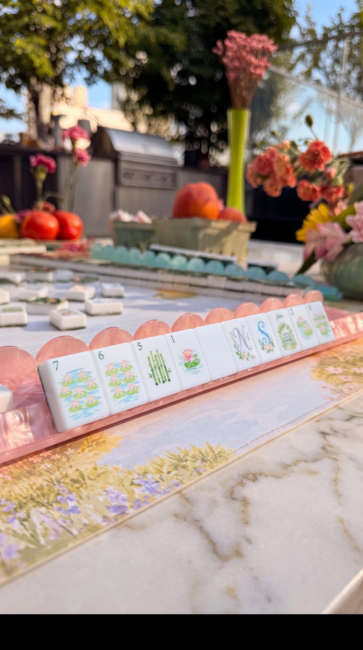 American Mahjong Set, A Morning in Giverny