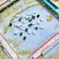 Double-Sided Leatherette American Mahjong Mat, The Garden Path