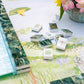 Double-Sided Leatherette American Mahjong Mat, The Garden Path