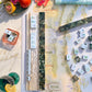Double-Sided Leatherette American Mahjong Mat, The Garden Path