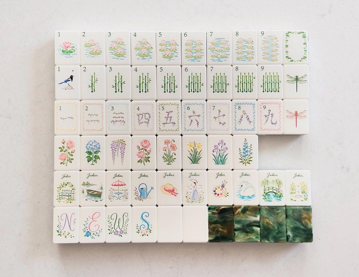 American Mahjong Set, A Morning in Giverny