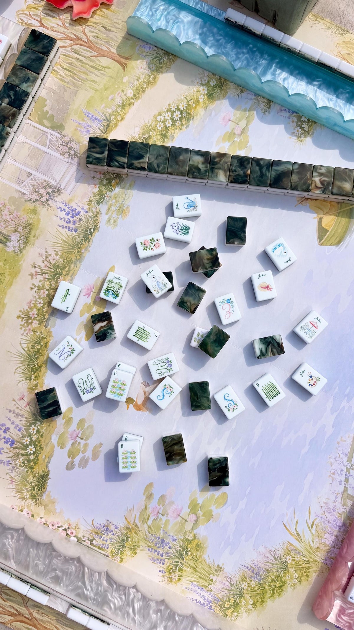 American Mahjong Set, A Morning in Giverny