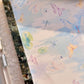 Double-Sided Leatherette American Mahjong Mat, The Garden Path