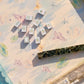 Double-Sided Leatherette American Mahjong Mat, The Garden Path